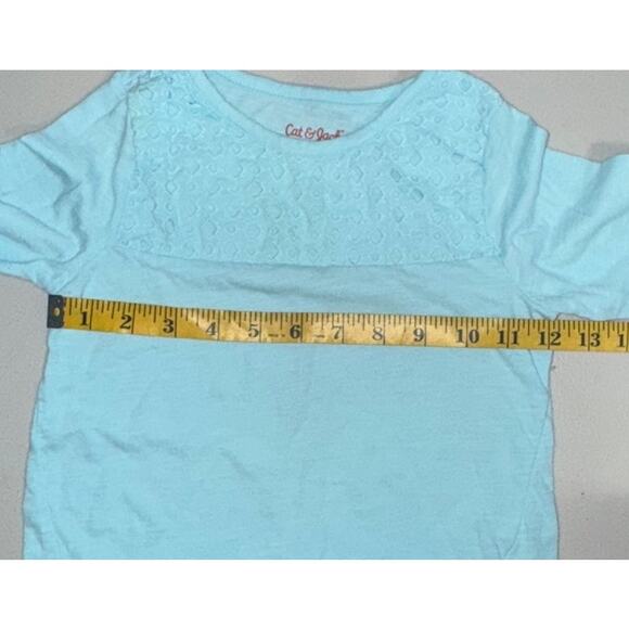 Lot of 2 Cat & Jack Girls 4/5 XS Long Sleeve Top Casual Everyday Playwear - Picture 9 of 12